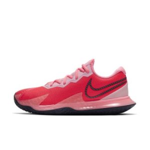 Damskie buty do tenisa na twarde korty NikeCourt Air Zoom Vapor Cage 4 - Czerwony