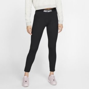 Damskie prążkowane legginsy JDI Nike Sportswear - Czerń