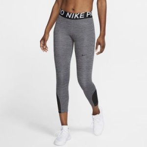Damskie spodnie 3/4 Nike Pro - Szary