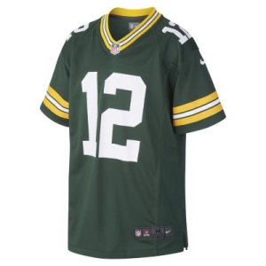Dziecięca koszulka do futbolu amerykańskiego NFL Green Bay Packers Game Jersey (Aaron Rodgers) - Zieleń