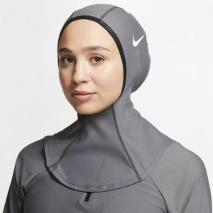 Hidżab damski do pływania Nike Victory - Szary