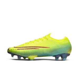 Korki piłkarskie na twardą murawę Nike Mercurial Vapor 13 Elite MDS FG - Żółć