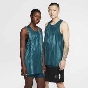Koszulka bez rękawów do koszykówki Nike Dri-FIT - Niebieski