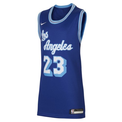 Koszulka dla dużych dzieci Nike NBA Swingman LeBron James Lakers Classic Edition - Niebieski