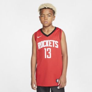Koszulka dla dużych dzieci Nike NBA Swingman Rockets Icon Edition - Czerwony