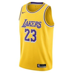 Koszulka Nike NBA Swingman LeBron James Lakers Icon Edition 2020 - Żółć