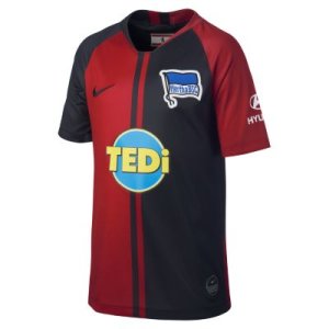 Nike - Koszulka piłkarska dla dużych dzieci hertha bsc 2019/20 stadium away - czerwony