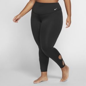 Legginsy damskie Nike Yoga 7/8 (duże rozmiary) - Czerń