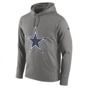 Męska bluza z kapturem Nike Circuit Logo Essential (NFL Cowboys) - Szary