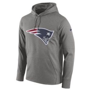 Męska bluza z kapturem Nike Circuit Logo Essential (NFL Patriots) - Szary