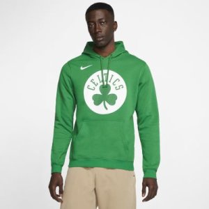 Męska bluza z kapturem Nike NBA Boston Celtics Logo - Zieleń