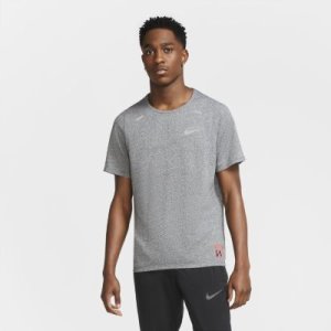 Męska koszulka do biegania Nike Rise 365 Future Fast - Szary