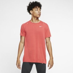 Męska koszulka do biegania Nike TechKnit Ultra - Czerwony