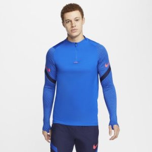 Męska treningowa koszulka piłkarska Nike Dri-FIT Strike - Niebieski
