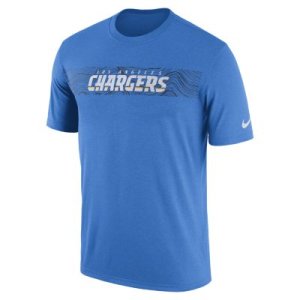 Męski T-shirt Nike Dri-FIT Legend Seismic (NFL Chargers) - Niebieski