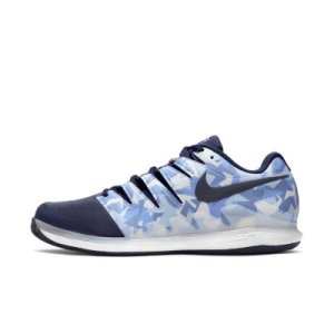 Męskie buty do gry w tenisa na kortach ziemnych NikeCourt Air Zoom Vapor X - Niebieski