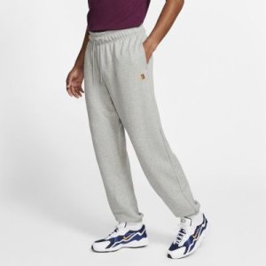 Męskie dzianinowe spodnie do tenisa NikeCourt - Szary