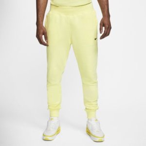 Męskie joggery z logo Swoosh Nike Sportswear - Zieleń