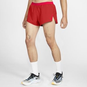 Męskie spodenki do biegania Nike AeroSwift 5 cm - Czerwony