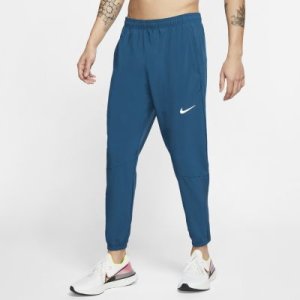 Męskie spodnie do biegania z tkaniny Nike Essential - Niebieski