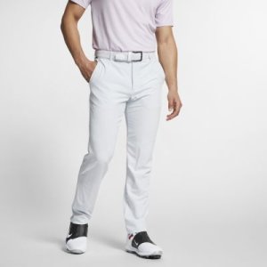 Męskie spodnie do golfa o dopasowanym kroju Nike Flex - Srebrny