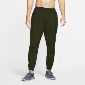Męskie spodnie treningowe Nike Dri-FIT Flex Sport Clash - Oliwkowy