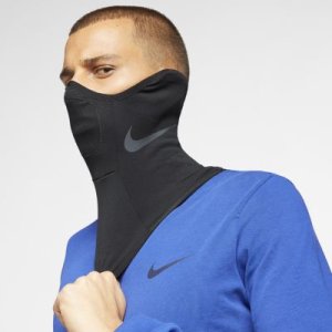 Osłona na szyję i twarz do piłki nożnej Nike Squad - Czerń