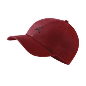 Nike - Regulowana czapka jordan jumpman heritage 86 - czerwony