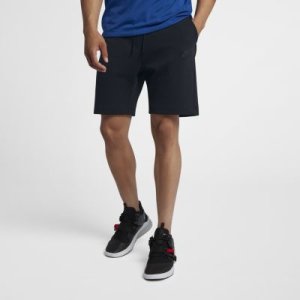 Spodenki męskie Nike Sportswear Tech Fleece - Czerń