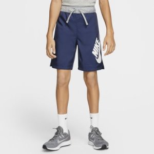 Spodenki z tkaniny dla dużych dzieci (chłopców) Nike Sportswear - Niebieski