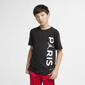 Nike - T-shirt dla dużych dzieci (chłopców) psg - czerń