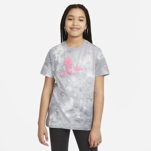 T-shirt dla dużych dzieci (dziewcząt) Nike Sportswear - Szary