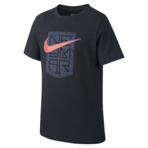 T-shirt dla dużych dzieci Neymar Jr. - Czerń