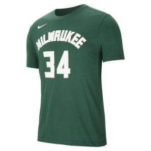T-shirt męski NBA Giannis Antetokounmpo Milwaukee Bucks Nike Dri-FIT - Zieleń