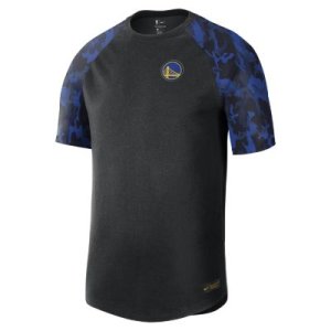 T-shirt męski NBA Golden State Warriors Nike - Czerń
