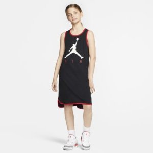 Air Jordan-kjole til store børn (piger) - Black