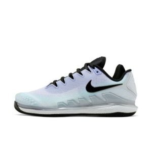 NikeCourt Air Zoom Vapor X Knit-hardcourt-tennissko til kvinder - Silver