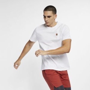 NikeCourt-tennis-T-shirt til mænd - White