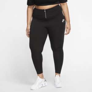 Leggings Nike Air för kvinnor (stora storlekar) - Svart