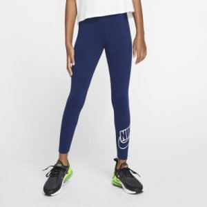 Leggings Nike Sportswear för ungdom (tjejer) - Blå