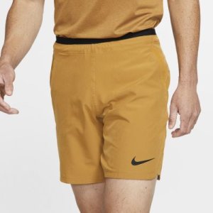 Shorts Nike Pro Flex Rep för män - Brun