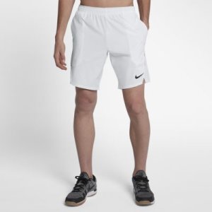 Tennisshorts NikeCourt Flex Ace för män - Vit