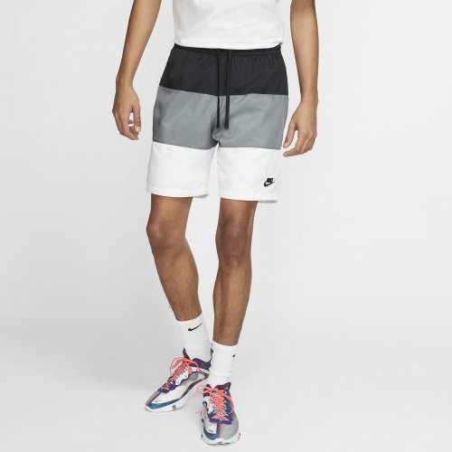Calções Flow entrançados Nike Sportswear City Edition para homem - Preto