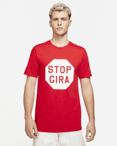 T-shirt Nike x Gyakusou para homem - Vermelho