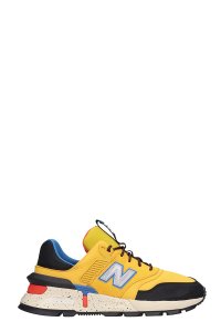 997 Sneakers in yellow Tech/synthetic