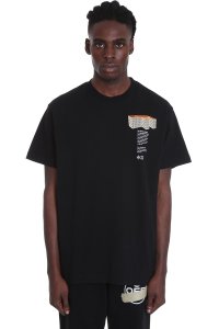 F Building T-Shirt in black cotton