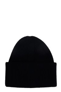 Hats in black cashmere