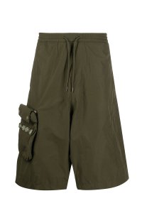 Shorts  in Poliestere Verde