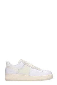 Nike - Sneakers air force 01 in pelle bianca