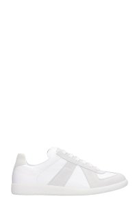 Maison Margiela - Sneakers replica in pelle e camoscio bianco